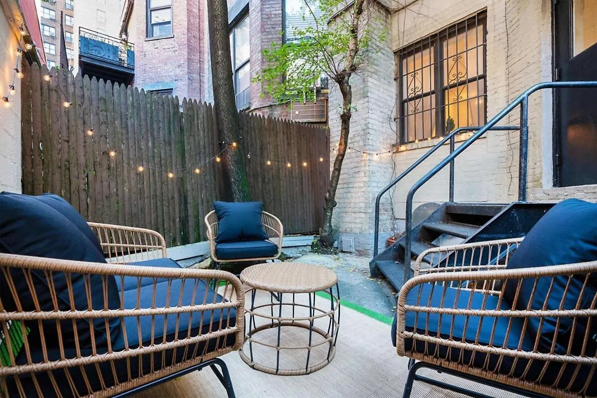 74-1C New Studio With Private Outdoors - Gym New York Appartamento